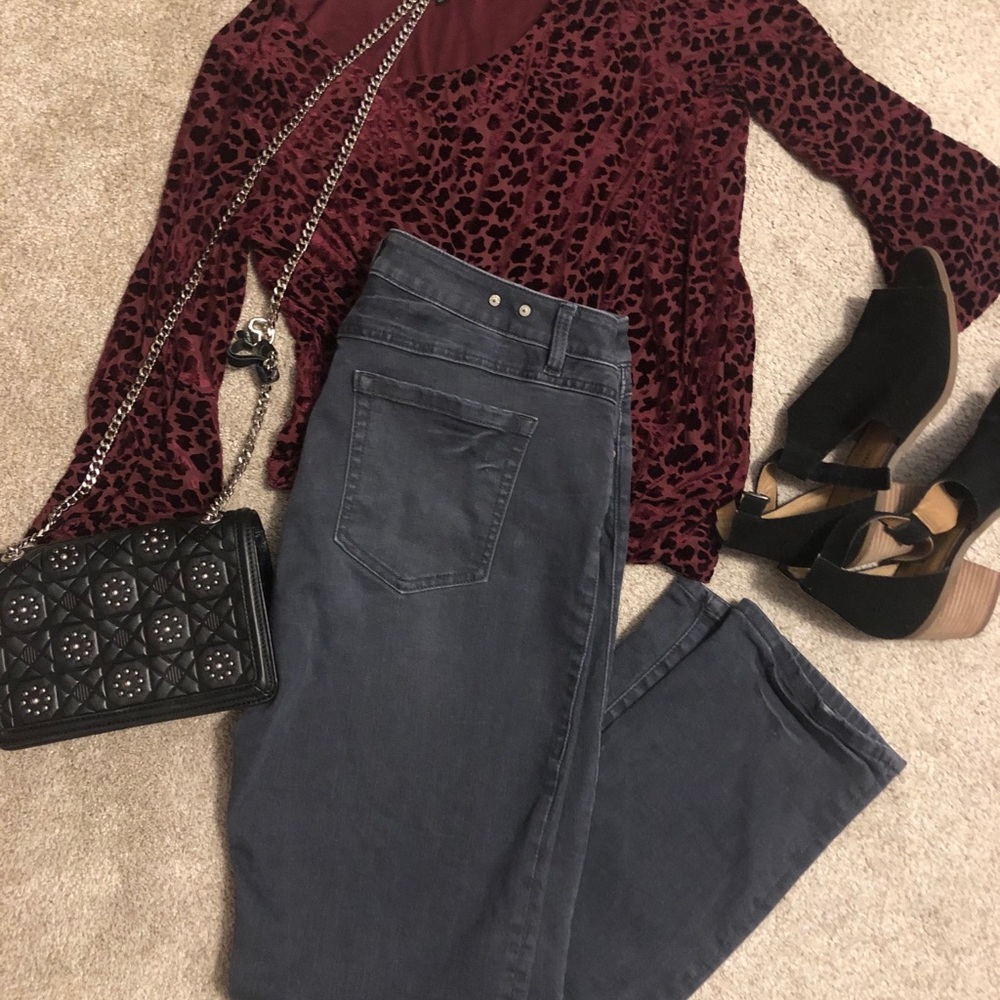 CAbi  slim boyfriend jeans, size 10
